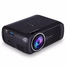 New U80 Mini Projector 2000 Lumens HDMI LCD Home Theater Beamer LED Uhappy Proyector Support Full UHD 1080p Video Media player