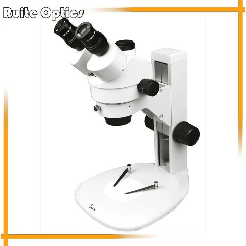 

7X~45X Trinocular continuous Zoom Stereo Microscope with Vertical Sector Base B2-D6
