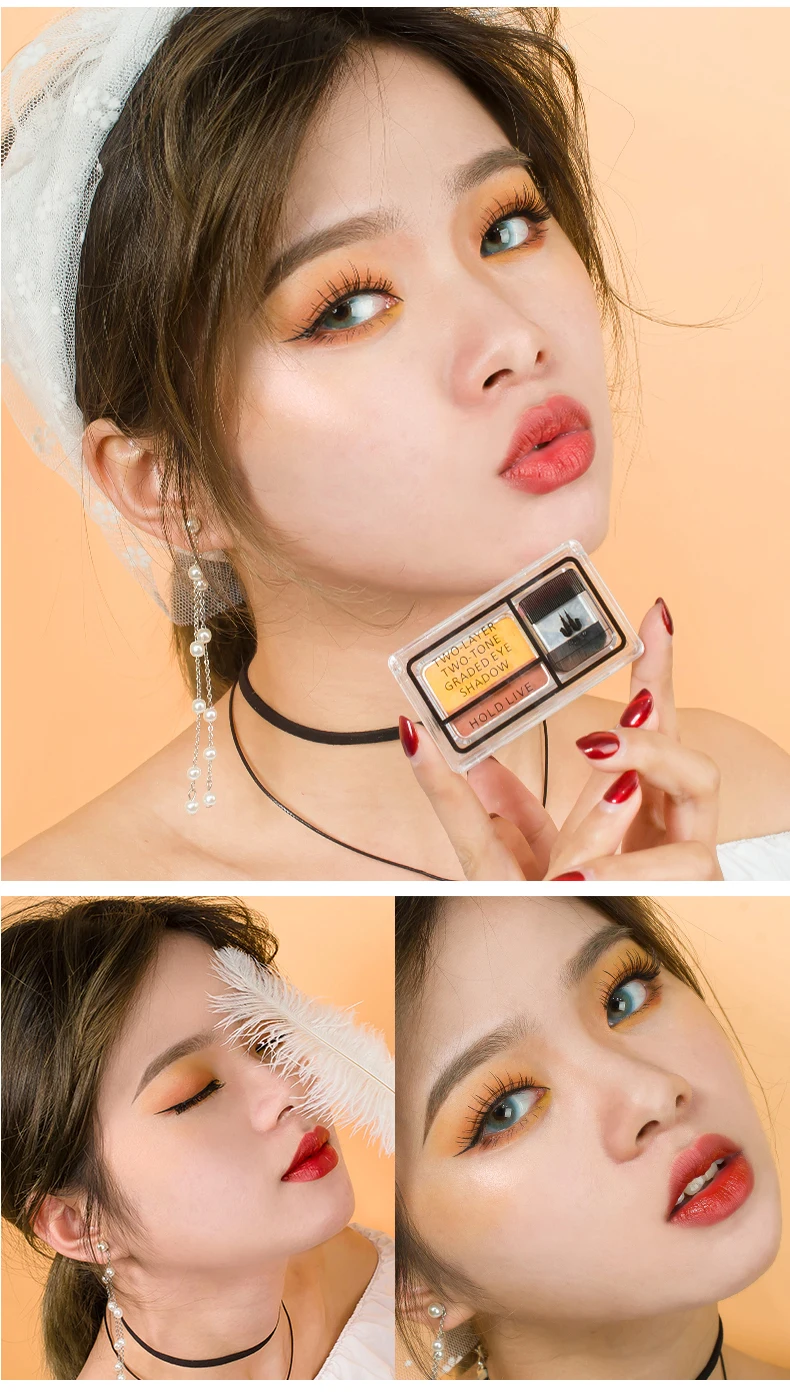 Two-Layer Two-Tone Graded Eyeshadow Palette (7)