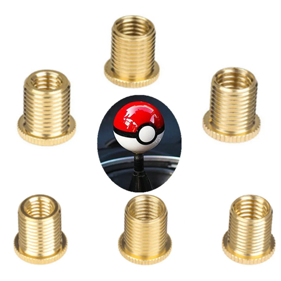 Auto Car Racing M12*1.25 Gear Shift Knob Shifter Lever Adapter