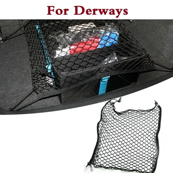 

Nylon Car Trunk Organizer Storage Elastic Mesh Net 4 Hooks Fit For Derways Aurora Cowboy Land Crown Saladin Shuttle