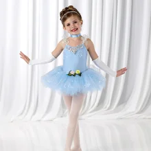 Детская танцевальная юбка-трико, свадебное платье, костюмы принцессы для девочек, зимняя одежда для детей