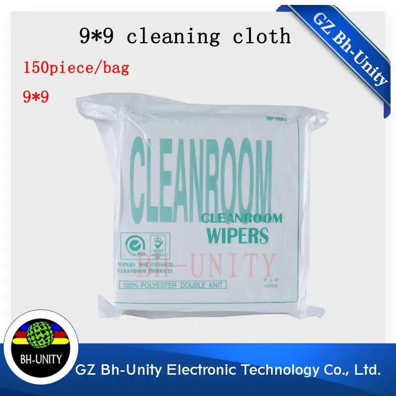 

High quality 9cmx9cm cleaning cloth for roland mutoh mimaki inkjet printer for sale