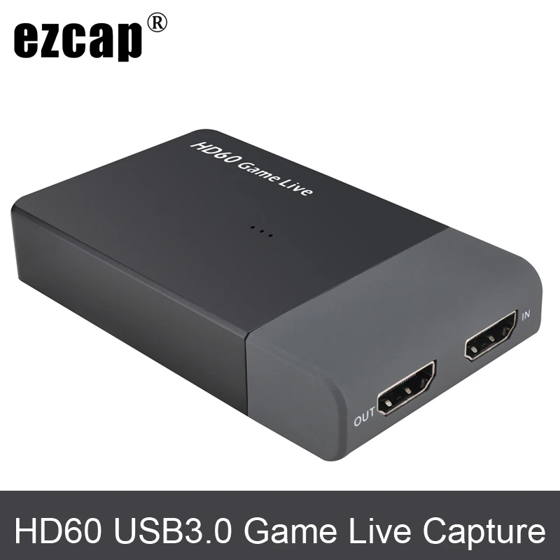 EZCAP 261 М 1080P HDMI телефон игра HD видео Захват коробка захват для xbox PS4 tv STB медицинский Запись микрофон в онлайн-потоке