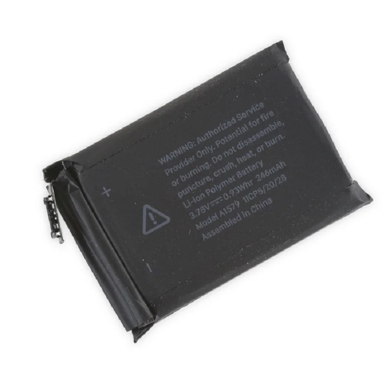 

For Apple Watch Battery Smart Watch 38mm 42mm Series1 Series2 Bulid-in Rechargeable Batteries Li-po 3.78V 246mAh Replacement