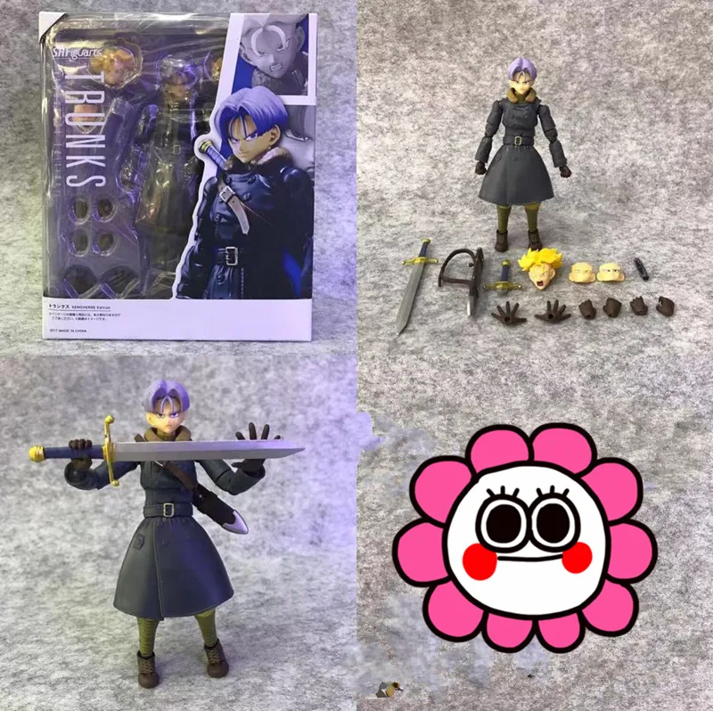 

Dragon Ball Z Action Figure Super Saiyan Trunks SHFiguars SHF XENOVERSE PVC Collection Model Toys Doll