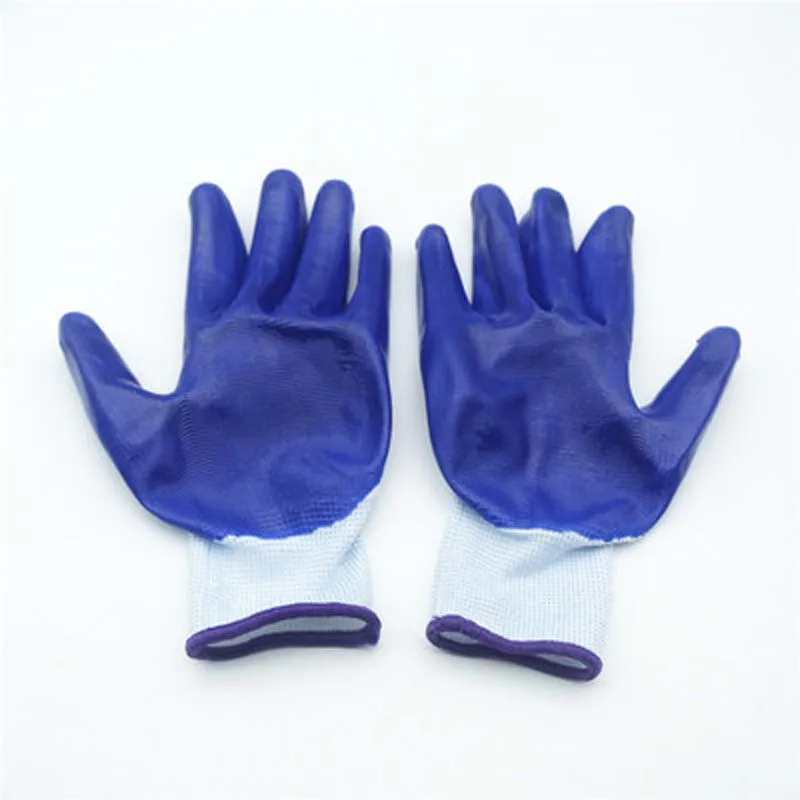 

Protective gloves, oil resistant, non-slip, acid and alkali resistant industrial gloves