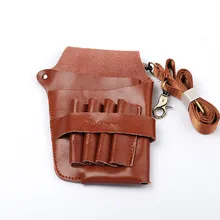 Парикмахер Парикмахерская Ножницы сумка Салон парикмахерские чехол для кобуры профессиональные настоящие Ножницы по коже чехол сумка