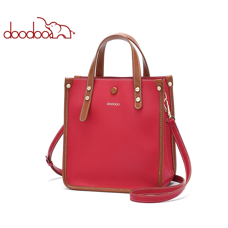 

2019 ladies new fashion tote bag black wild simple retro shoulder bag handbag PU leather bag