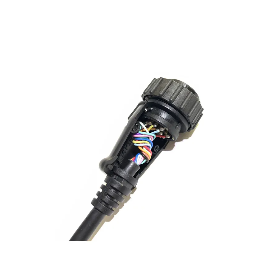 Высокое качество Полный Pin Me-r уступает BE-NZ Sprinter 14-контактный до 16 Pin obd OBD2 диагностический кабель разъем адаптера