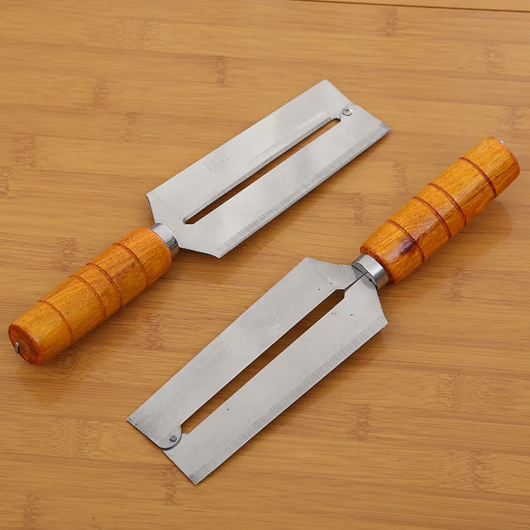 Large round fruit knife knife with wooden handle knife wholesale fruit