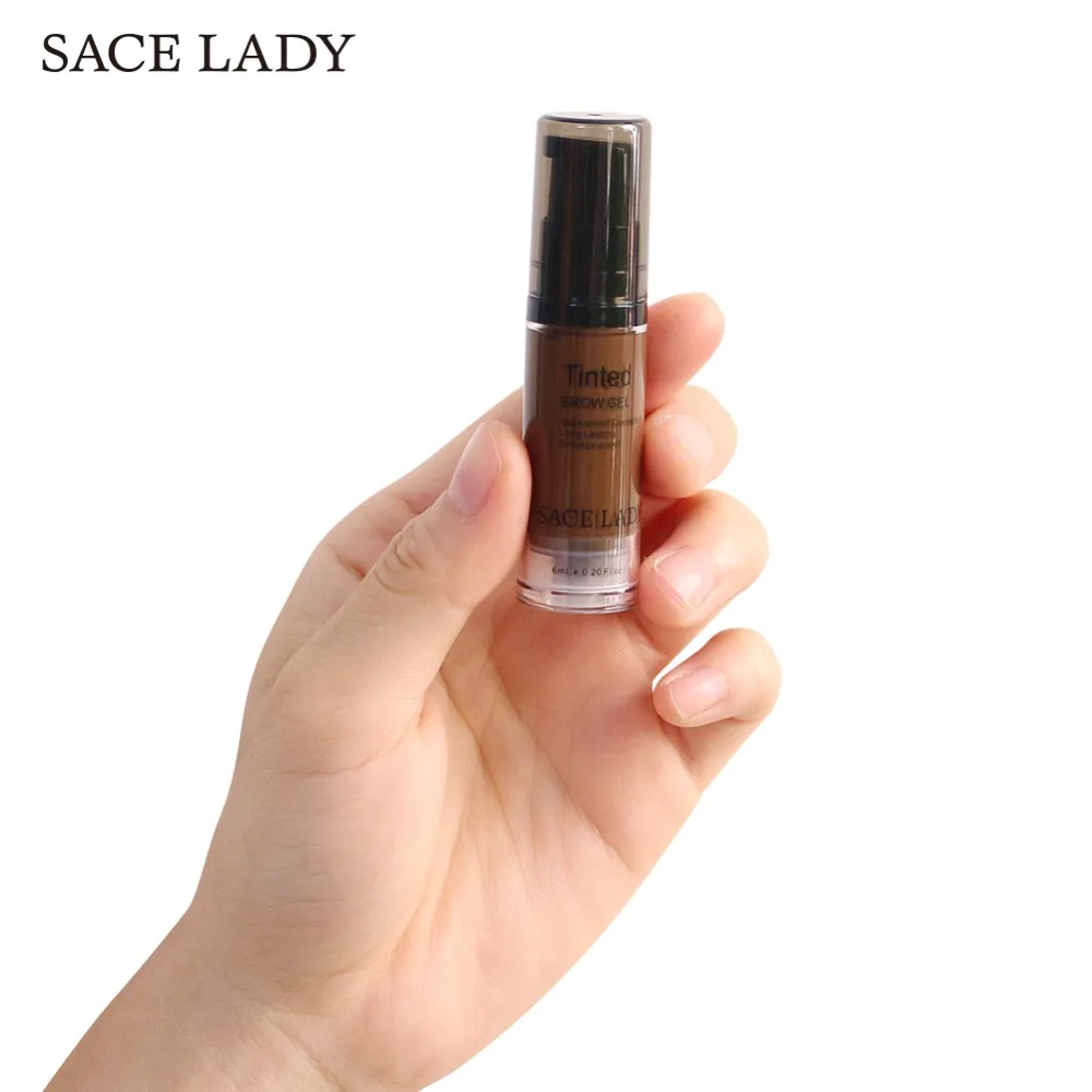 SACE LADY, водостойкий гель для бровей, макияж, хна, тени для глаз, для бровей, ТИНТ, натуральный, усилитель, крем для макияжа, Длительное Действие, брендовая косметика