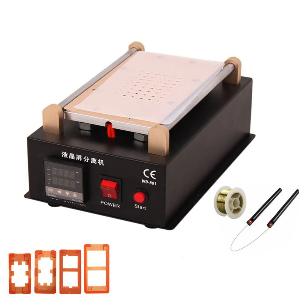 

LCD Repair Tool Kit Build-in Vacuum Pump Touch Screen Separator For IPhone Samsung Glass Lens Repair With Mould 4 5 6 Plus