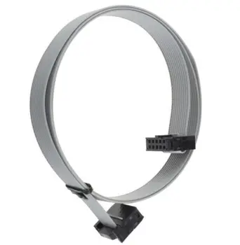

70CM 2.54mm 10 Pin USB ASP ISP JTAG AVR wire 10P IDC Flat Ribbon DATA Cable