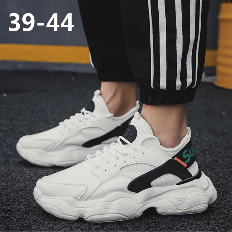 

Men's low-cut tie color matching breathable comfortable outdoor sports exercise walking party holiday sneakers39-44
