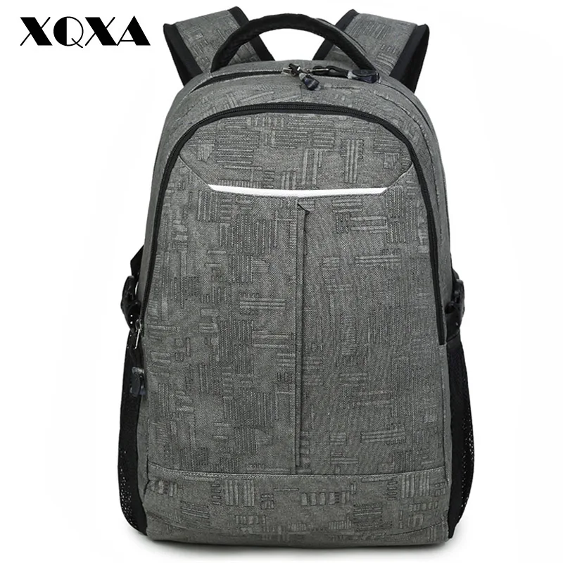 XQXA High Quality Backpack Men Canvas Backpacks for ...