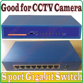 

Free&Shipping Network Switches Plug&Play Gigabit Speed 8-ports 10/100/1000Mbps switch, 16G switch capacity, full-metal cabinet