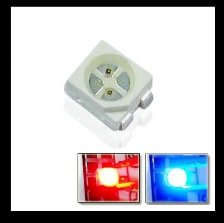 Красный и синий биколор SMD LED 3528 светодиод 1210 поверхностного монтажа чип LED светодиод ce и rohs