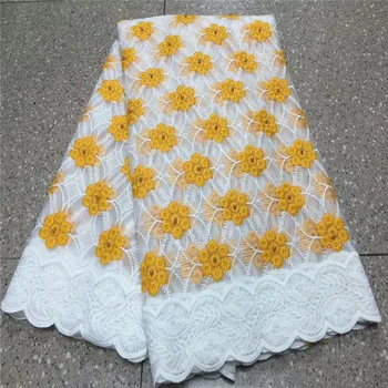 

African French lace fabric high quality 2018 tulle net lace fabric with beads embroidery sewing lace for wedding dress pl65-898