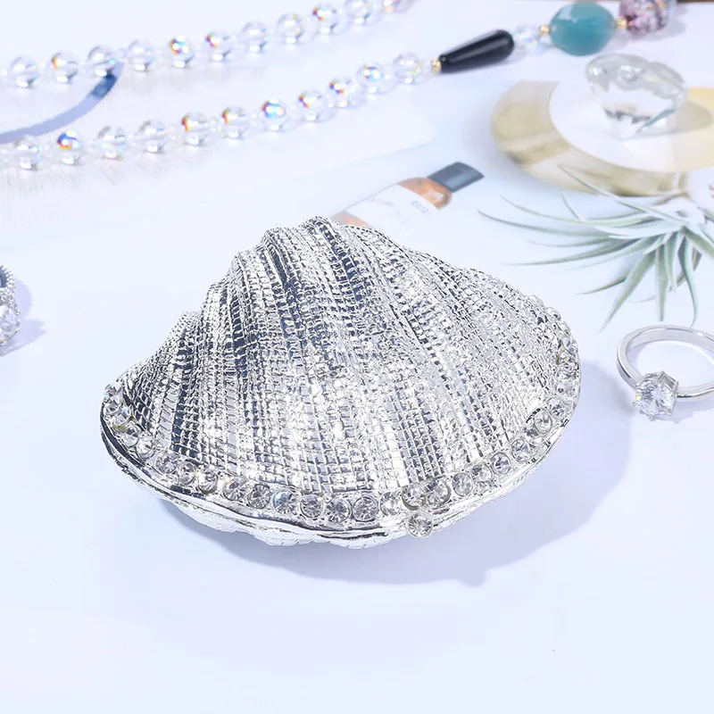 H & D Серебряная мишура шарнирная коробка для безделушек держатель обручального