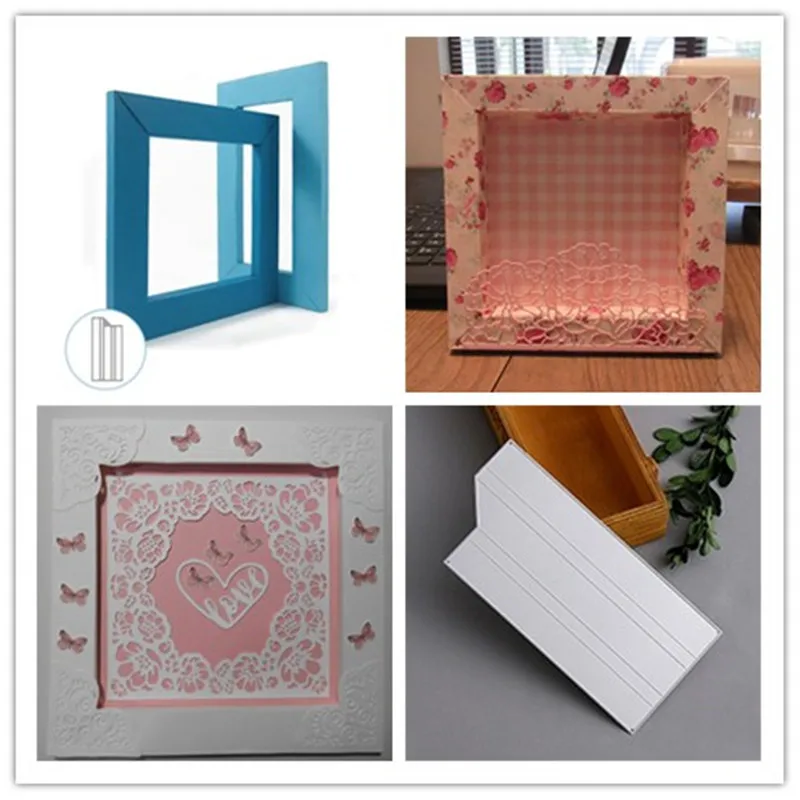

Metal Rectangle large Cutting Dies Stencils for DIY Scrapbooking photo album Decorative Craft Embossing DIY Paper Cards 2018