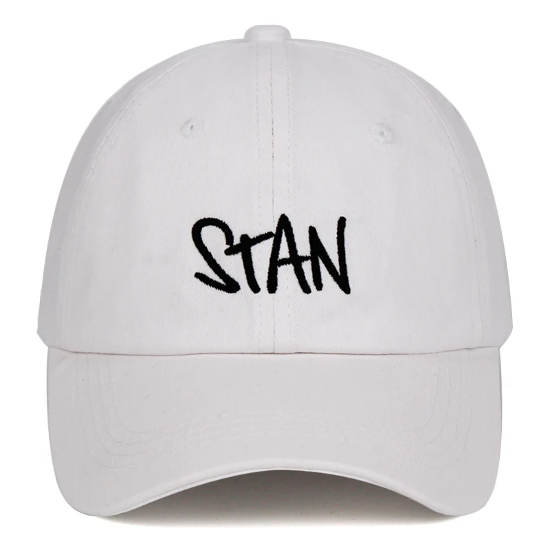 Хлопок Eminem Dido STAN Dad шляпа ограниченная из печати бейсболка с вышивкой Snapback Женская Мужская шапочка из спандекса stan шапки