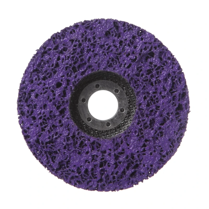 125mm Poly Strip Disc Abrasive Wheel Paint Rust Removal Clean for Angle