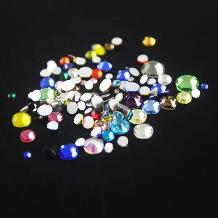Strass Para Artesanato дизайн ногтей Смешанные Разноцветные украшения 1 5 6 мм сверкающие