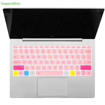 

Notebook Eco-Friendly Silicone Glow In The Dark Keyboard Protector Win 10 Intel Laptop Keyboard Cover For Xiaomi Air 12.5"