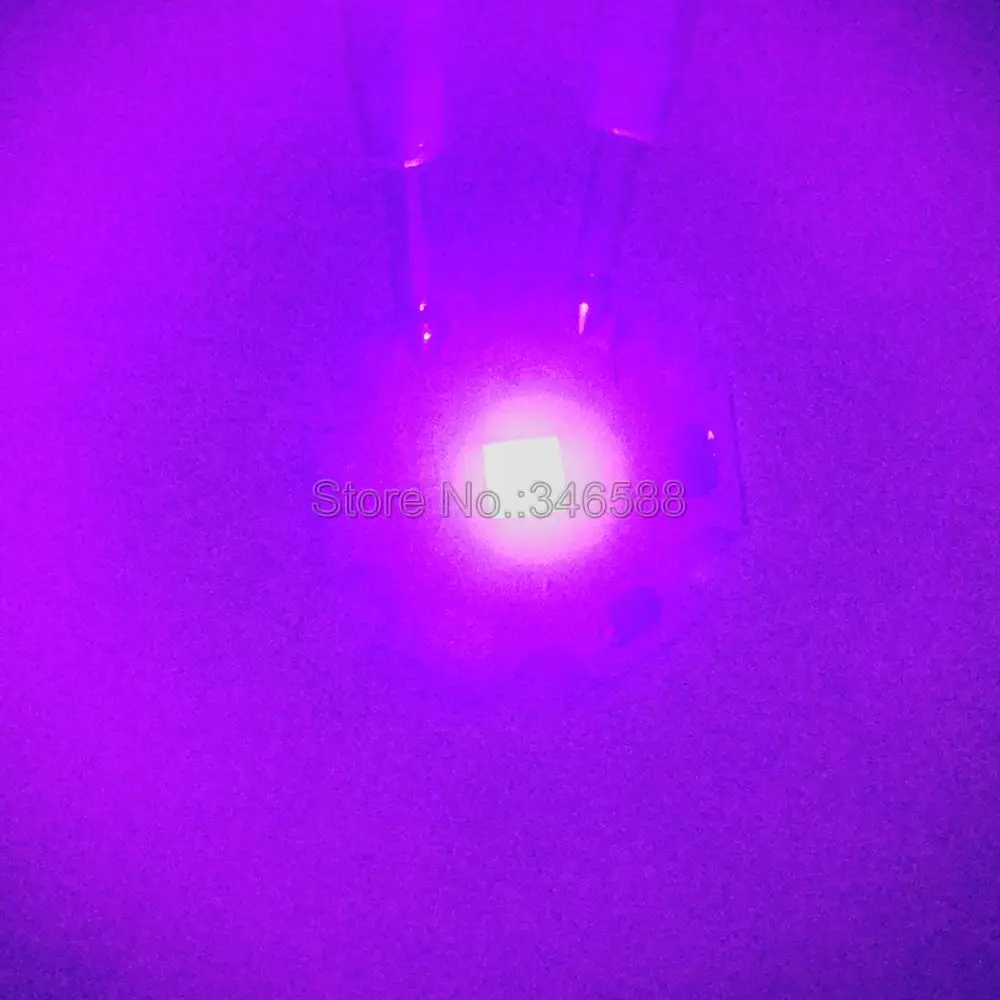 10 sztuk 3 w 380nm nm nm ultrafioletowe uv 395nm 3535 everlight