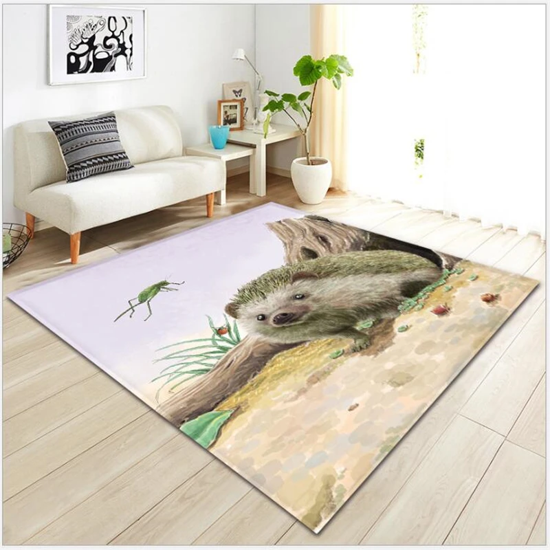

AOVOL Children's Cartoon Animal Carpet Carpets For Living Room Carpet Kids Room Bedroom Rugs Decoration Play Children's Carpets