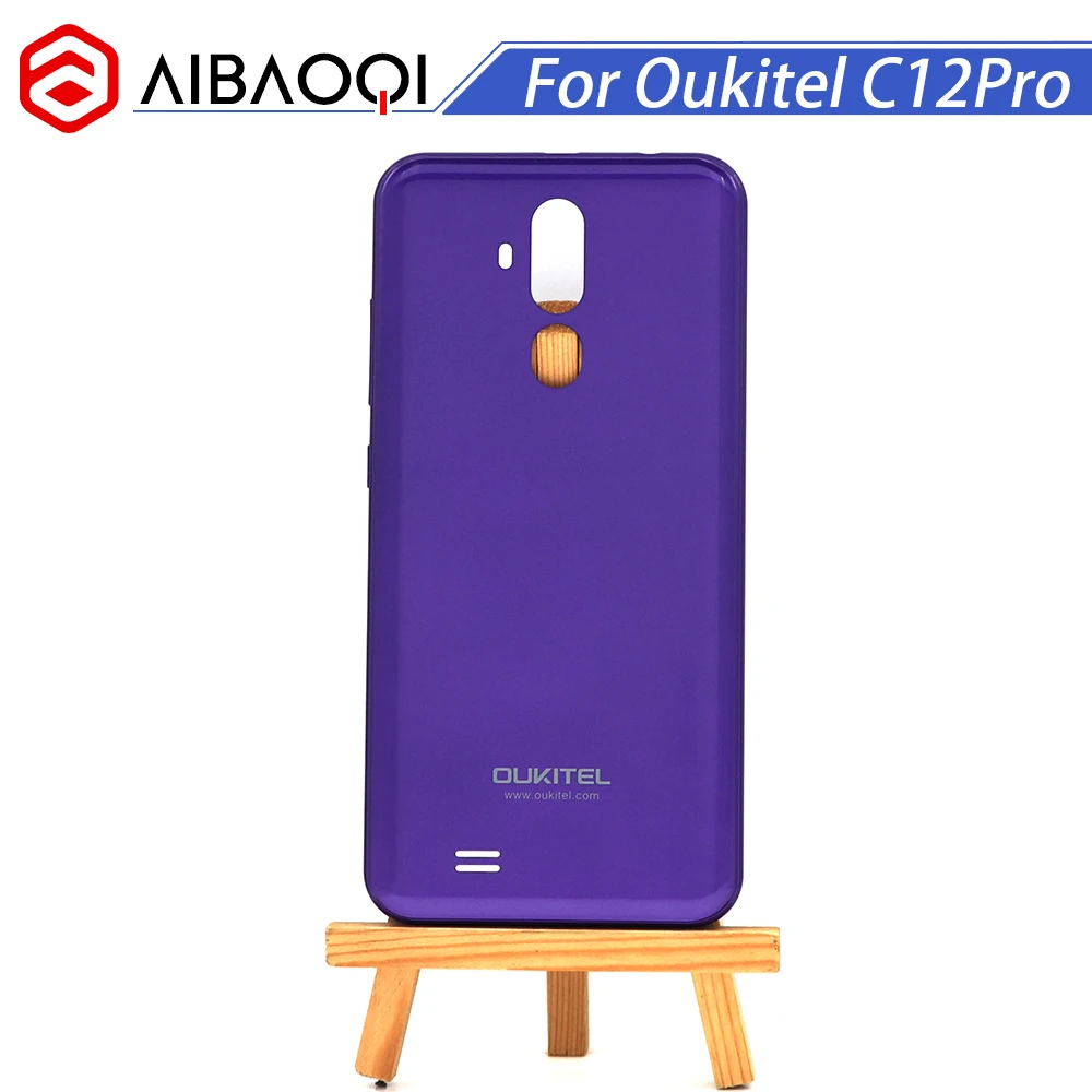 Aibaoqi Oukitel C12 Pro Батарея чехол Защитный Батарея чехол задняя крышка для 6,18 дюймов Oukitel C12 Pro+ 3 М клей