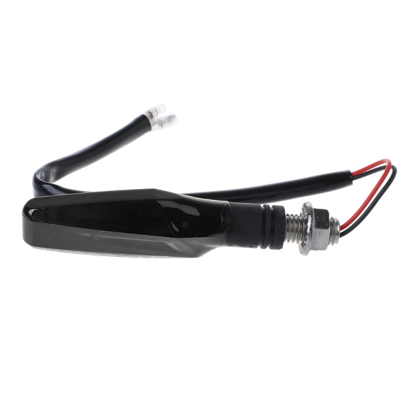 

1Pairs 12V Flowing Universal Yellow LED Motorcycle Indicators Turn Signals Light