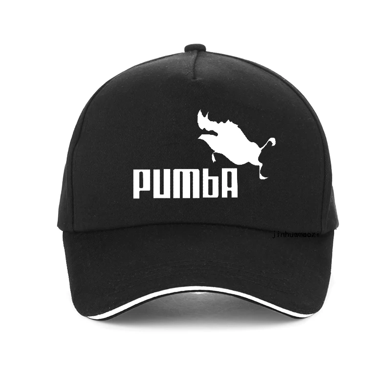 

funny cap cute homme Pumba Baseball Caps Men Women 100% cotton cool Hip hop sun hat Unisex letter Snapback hat gorra hombre