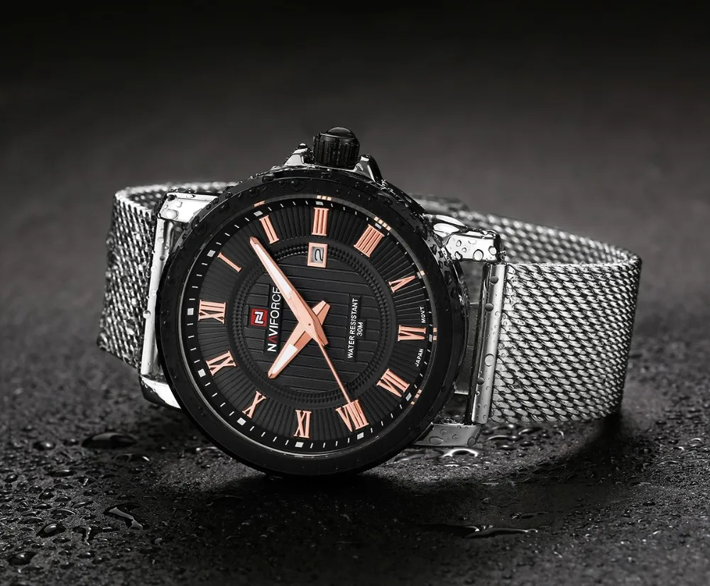Relojes Hombre люксовый бренд из нержавеющей стали аналоговые Модные мужские кварцевые часы бизнес montre часы мужские часы Relogio