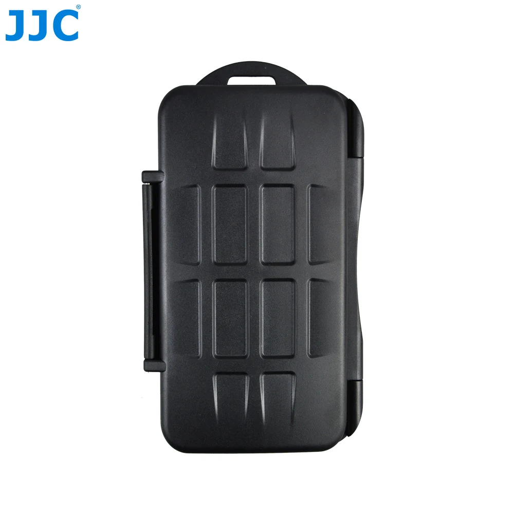 JJC MC-SDMSD24 Водонепроницаемый ABS карты памяти чехол жесткий мешок SD/держатель карт Micro SD для Canon/Nikon/sony/Fujifilm/Olympus чехол