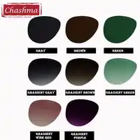 Chashma คุณภาพแบรนด์แว่นตาขับรถกระจกแว่นตากันแดดเลนส์ Prescription UV ป้องกันสายตาสั้นดวงอาทิตย์แว่นตา