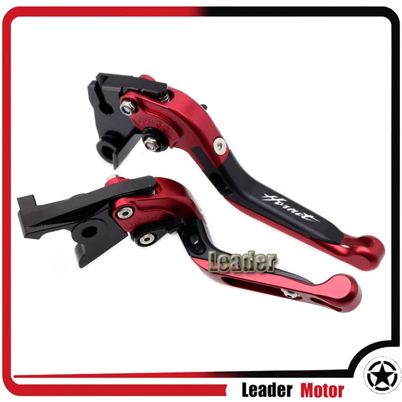 Для HONDA CB600F 2007-2013 CBR600F 2011-2013 CBF600/SA 2010-2013 Мотоцикл Складные Выдвижные сцепные рычаги логотип Hornet