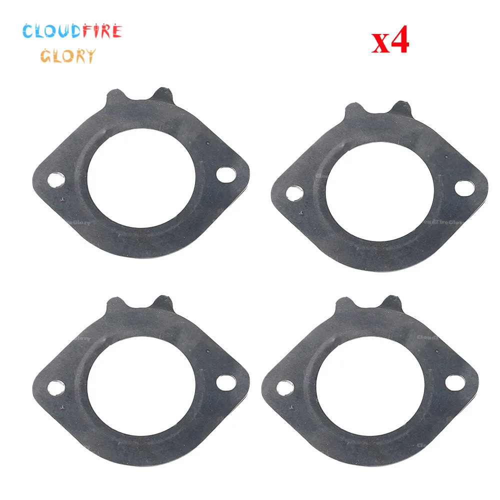 

1121420180 4Pcs Exhaust Manifold Gasket Set Seals to Cylinder Head For Mercedes C240 2001-2005 ML320 1998-2003 C280 1998-2000