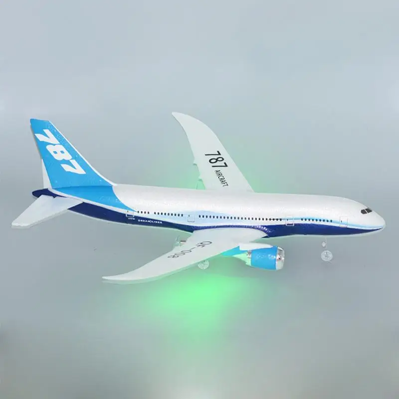 QF008-Boeing, 787, легко управляемые аэромодельные игрушки, 3CH RTF весы, подарок, мини, сделай сам, для начинающих, моделирование размах крыльев, RC самолет, фиксированное крыло