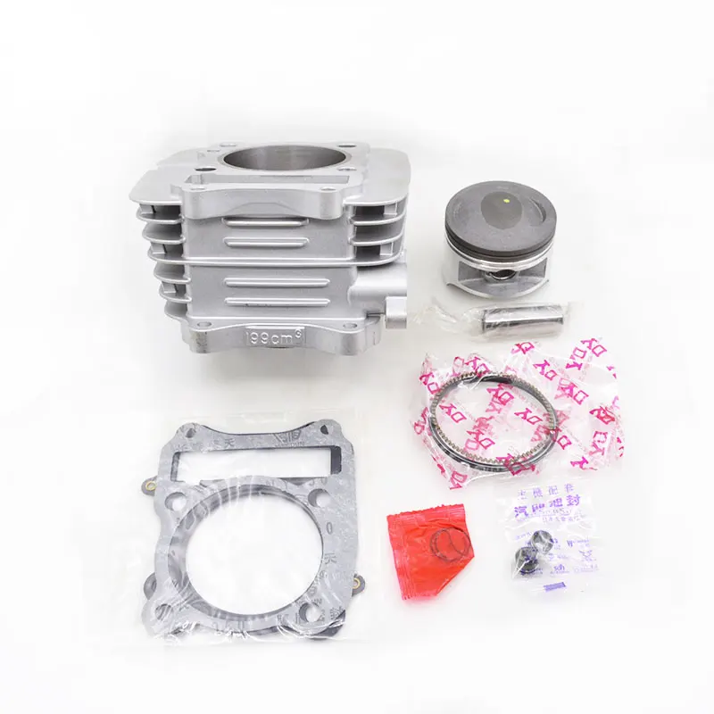 

High Quality Motorcycle Cylinder Kit For Qingqi QM200GY GTX200 GS199 QM GTX 200 200cc Engine Spare Parts
