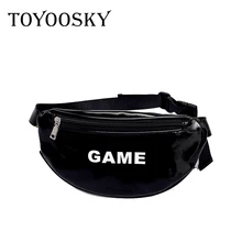 TOYOOSKY Детские поясные сумки для новорожденных девочек с надписью портмоне лазерная сумка через плечо сумка с нагрудным ремнем Прямая поставка