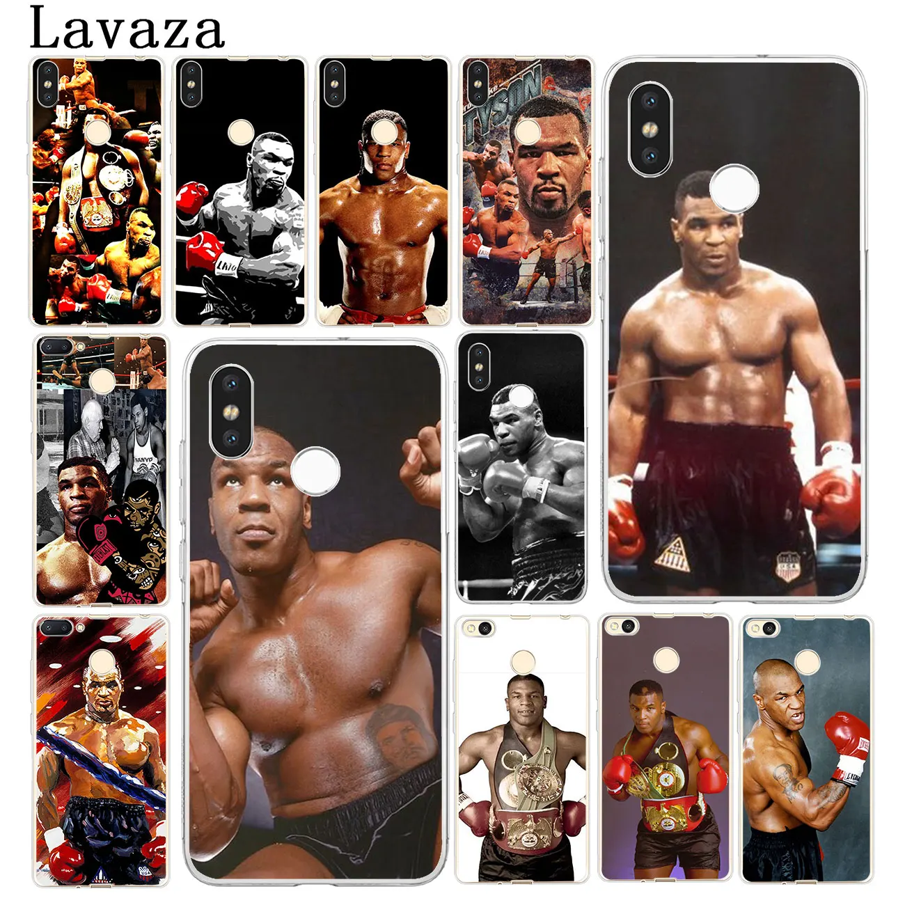 Lavaza Mike Tyson punch Hard Phone Case for Xiaomi 9 9T A3 PRO CC9 CC9E 8 A2 Lite SE A1 pocophone f1 6 6X 5S 5X MAX 3 Cover | Мобильные