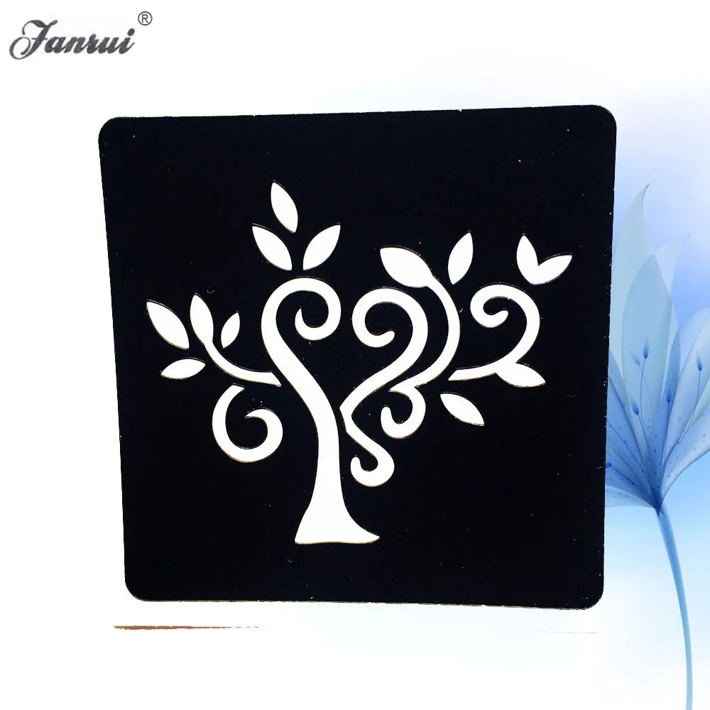

Body Paint Henna Tattoo Stencil Tree Leaf Drawing Design Beauty Women Feet Hand Art Henna Template Tattoo Sticker AG189