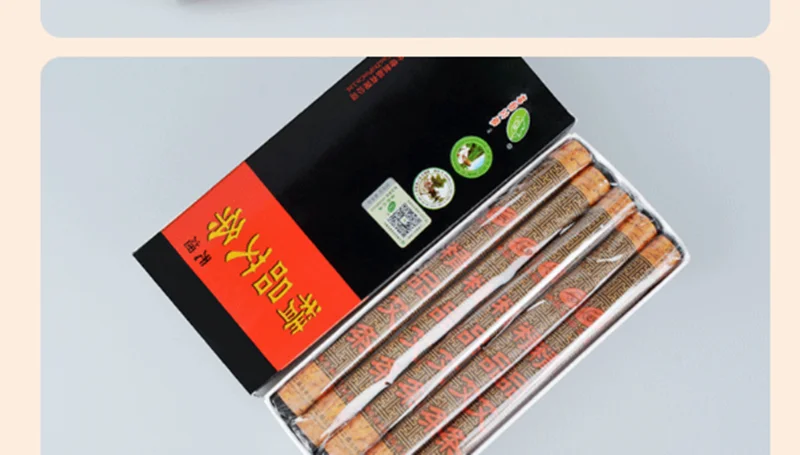 10 шт./кор. Аутентичные Shennong для бездымного прижигания пять лет Чэнь Ai карбонизированные черные роликовые горелки акупунктурный массаж