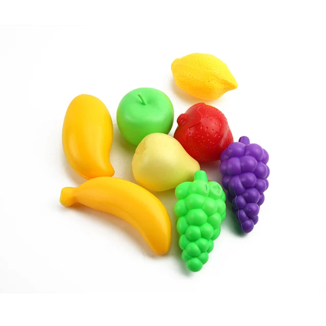 Children Kitchen Fruits Toy 5Pcs/Pack Plastic Pretend Play Food