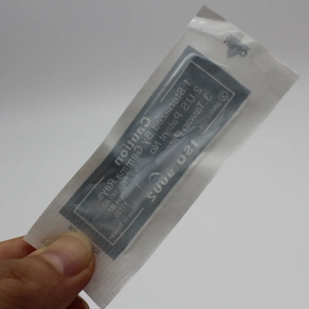 

100Pcs 1 PRONG ROUND NEEDLE CAPS MOSAIC MACHINE Permanent Makeup Needle Tips