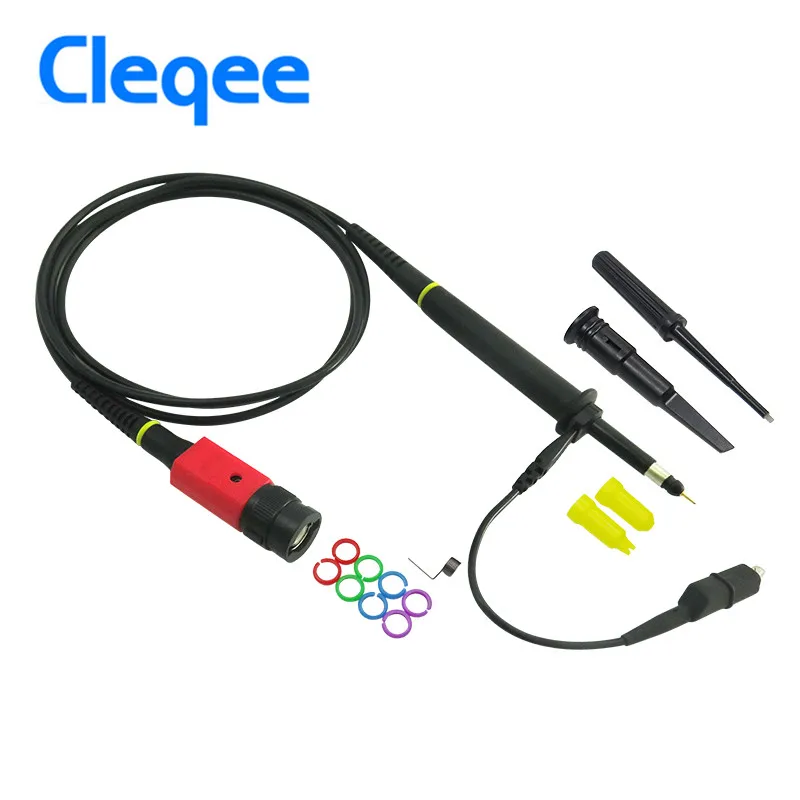 Набор щупов осциллографа Cleqee P4100 100:1 высокое напряжение выдерживает 2 КВ 100 МГц для