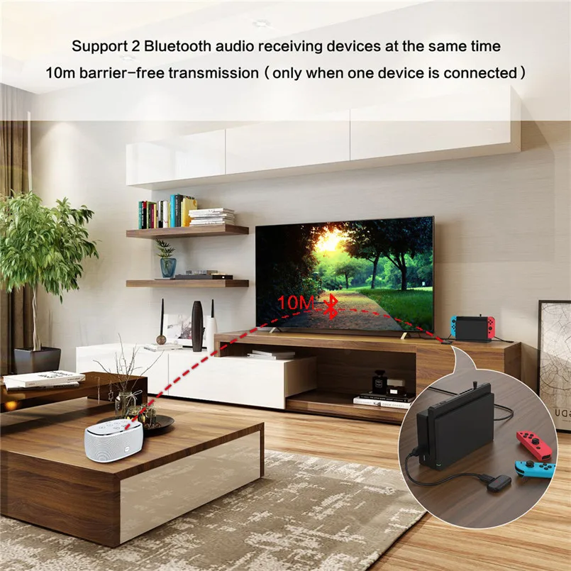 Bluetooth Audio Type-c Transmitter Support For PS4 For SWITCH For PC Host Use RCM Loader ONE Injector 40MAY317