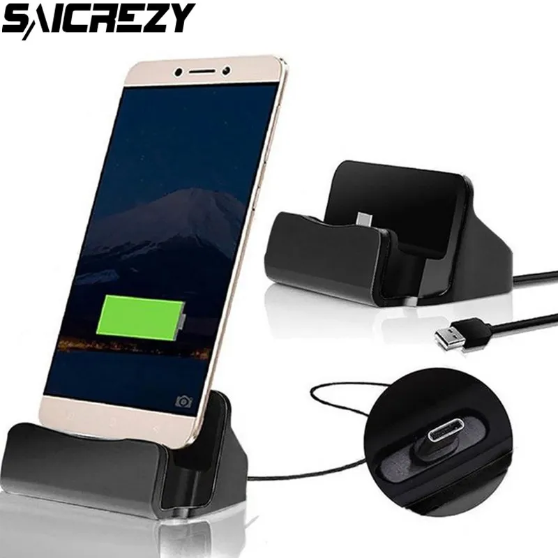 

1+7 Quick Charging Dock Type C Charger for Oneplus 5 5T 6 6T 7 Pro Sync Data Docking Station Charge Holder Cradle Desktop